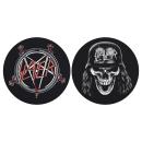 Slayer - Pentagram/Wehrmacht Slipmat 2er Set
