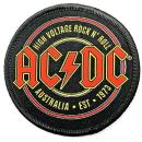AC/DC - Est. 1973 Round Patch Aufnäher ca. 7,5cm