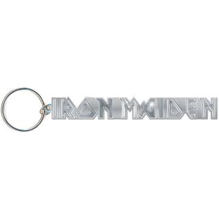 Iron Maiden - Silver Logo Schlüsselanhänger ca. 6,3cm