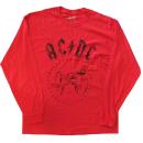 AC/DC - For Those About To Rock Red Longsleeve