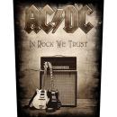 AC/DC - In Rock We Trust Backpatch Rückenaufnäher
