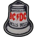 AC/DC - Hells Bells White Cut-Out Patch Aufnäher ca....