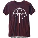 Bring Me The Horizon - Umbrella Navy/Red T-Shirt