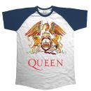 Queen - Classic Crest Raglan T-Shirt