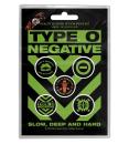 Type O Negative - Slow, Deep & Hard Button-Set