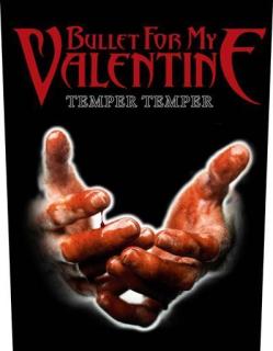 Bullet For My Valentine - Temper Temper Backpatch Rückenaufnäher