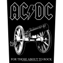 AC/DC - For Those About To Rock Backpatch...