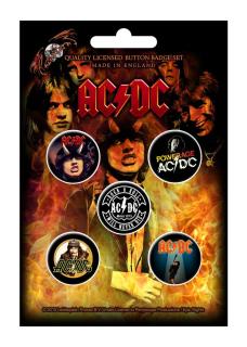 AC/DC - Highway To Hell Button-Set