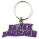Black Sabbath - Purple Logo II Schlüsselanhänger