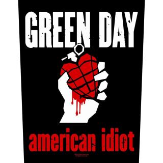 Green Day - American Idiot Backpatch Rückenaufnäher