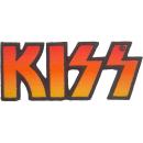 KISS - Logo Cut-Out RO Patch Aufnäher ca. 4x 9,5cm
