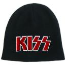 KISS - Red Logo 3D Beanie Mütze