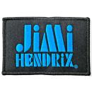 Jimi Hendrix - Stencil Logo Patch Aufnäher
