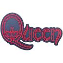 Queen - Crown Red Blue Cut-Out Patch Aufnäher