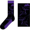 Black Sabbath - Logo & Demon Socken Gr. 40-45