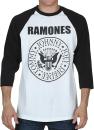 Ramones - Presidential Seal Raglan T-Shirt 3/4 Arm
