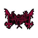 Mayhem - Logo Cut-Out Patch Aufnäher ca. 9,7x 7cm