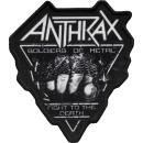 Anthrax - Soldier Of Metal Cut-Out Patch Aufnäher...