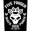 Five Finger Death Punch - Got Your Six Backpatch...