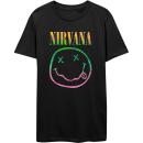 Nirvana -  Sorbet Ray Smiley T-Shirt