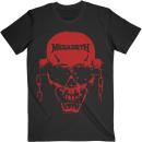 Megadeth - Vic Hi-Contrast Red T-Shirt