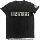 Guns And Roses - Logo & Bullet T-Shirt