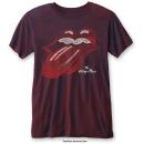 Rolling Stones - Vintage Tongue Logo Burnout T-Shirt