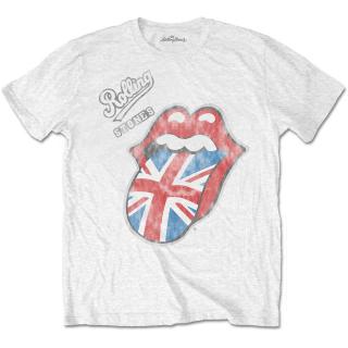 Rolling Stones - British Tongue White T-Shirt