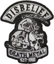 Disbelief - Death Metal Cut-Out Patch Aufnäher ca....