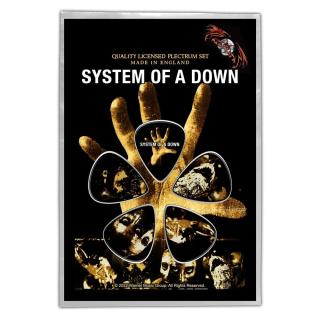 System Of A Down - Hand Plektrum-Set