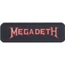 Megadeth - Logo Outline Printed Patch Aufnäher