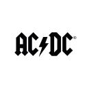 AC/DC - Logo schwarz 50x 20cm Aufkleber f. Auto