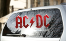 AC/DC - Red Flame Logo 50x 20cm Aufkleber f. Auto