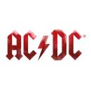 AC/DC - Red Flame Logo 50x 20cm Aufkleber f. Auto