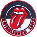 Rolling Stones - Est. 1962 V.2 Patch Aufnäher ca. 7,6cm