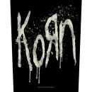 Korn - Splatter Logo Backpatch Rückenaufnäher