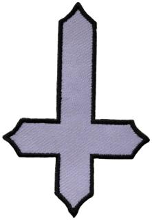 Generic - Inverted Cross Patch Aufnäher ca. 6,8x 10cm