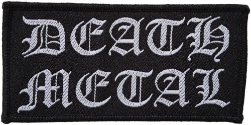 Generic - Death Metal Aufnäher Patch ca. 9,9x 4,8cm