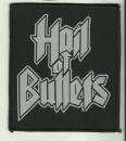 Hail Of Bullets - Logo Aufnäher ca. 9,5x 11cm