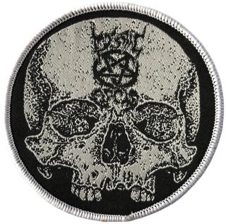 Mystic Circle - Erzdämon Skull Aufnäher Patch ca. 9,5cm