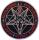 Mystic Circle - Baphomet Circle Aufnäher Patch ca. 10cm