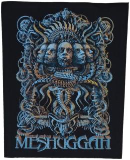 Meshuggah - 5 Faces Backpatch Rückenaufnäher