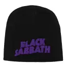 Black Sabbath - Purple Logo Beanie Mütze