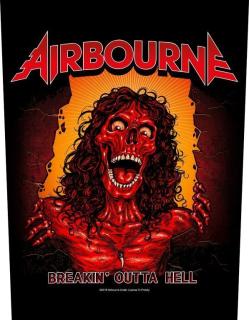 Airbourne - Breakin Outta Hell Backpatch