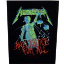 Metallica - And Justice For All Backpatch...