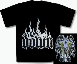 DOWN - Flame Logo T-Shirt