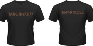 Bathory - Logo / Hordes T-Shirt
