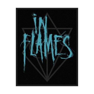 In Flames - Scratched Logo Aufnäher