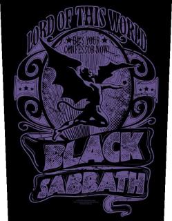 Black Sabbath - Lord Of This World Rückenaufnäher