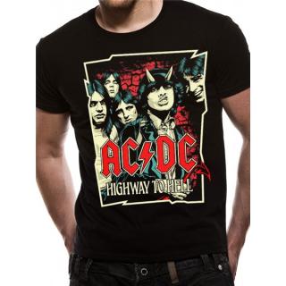 AC/DC - Highway To Hell Cartoon T-Shirt